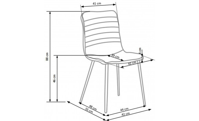 Metāla krēsli K251