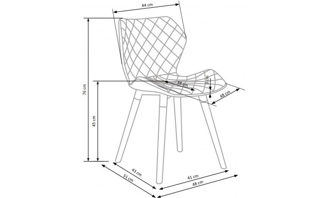 Metāla krēsli K277