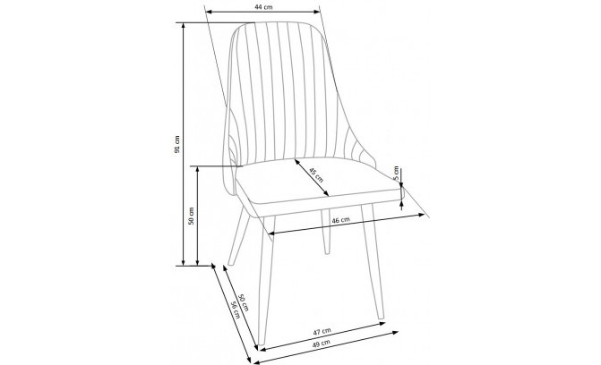Металлические стулья K285