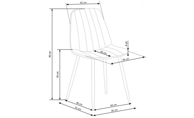 Metāla krēsli K397