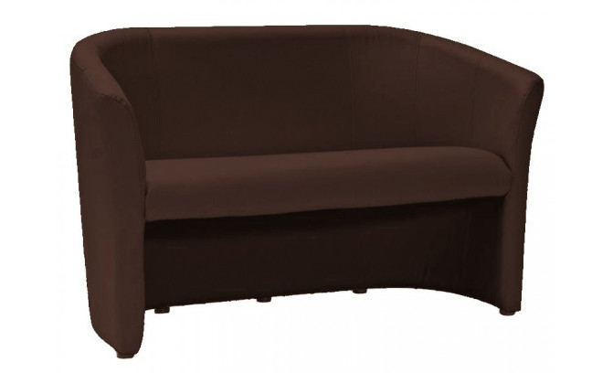 Dīvāns TM-2 DARK BROWN eko āda