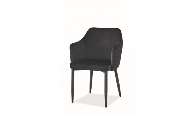 Krēsls ASTOR VELVET BLACK