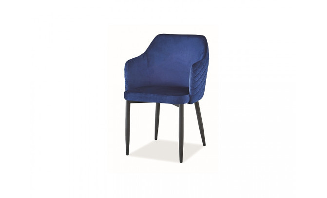 Krēsls ASTOR VELVET GRANATOWY