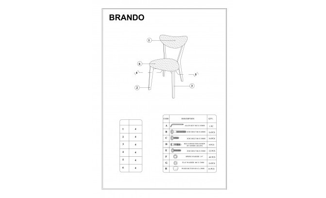 KRĒSLS BRANDO