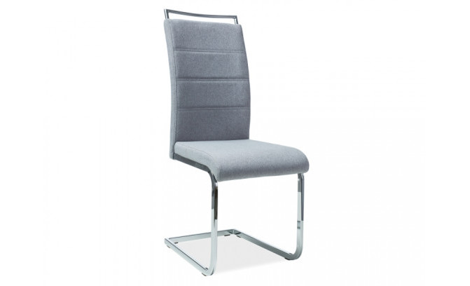 Krēsls H441 GREY CHROME Stoff