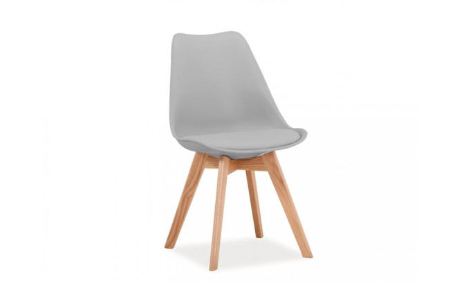 KRĒSLS KRIS DAB LIGHT GREY