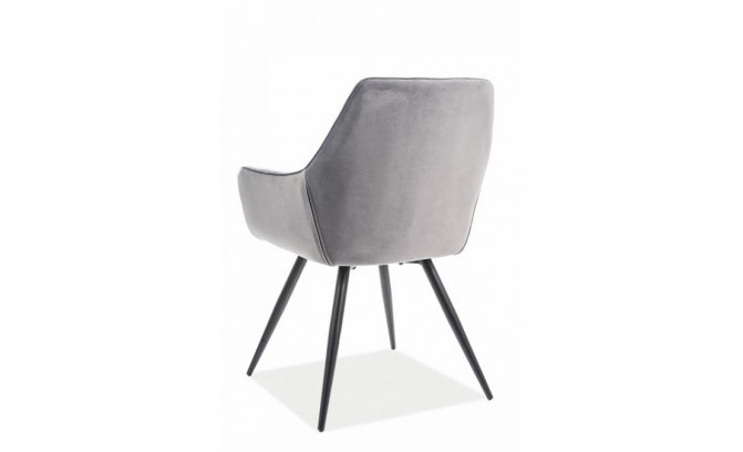 KRĒSLS LINEA VELVET GREY