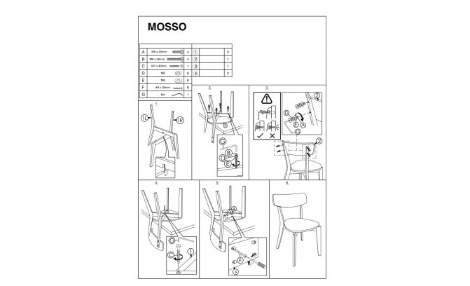 KRĒSLS MOSSO