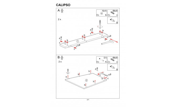 Стол CALIPSO WOTAN 