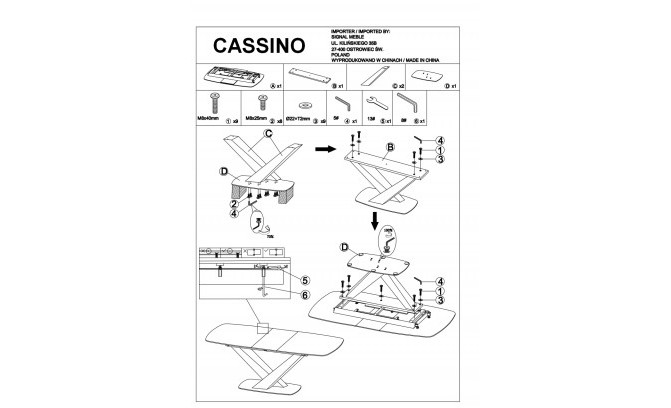 Стол CASSINO I