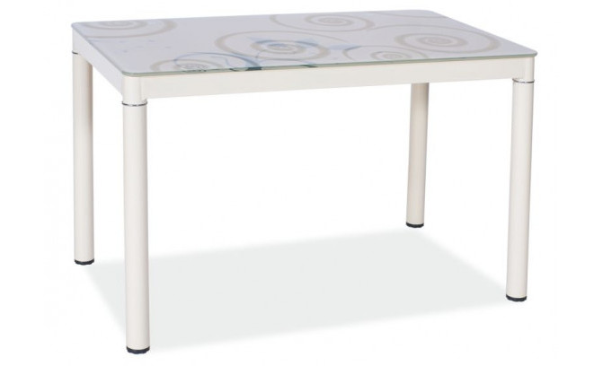 Galds DAMAR CREAM 100X60
