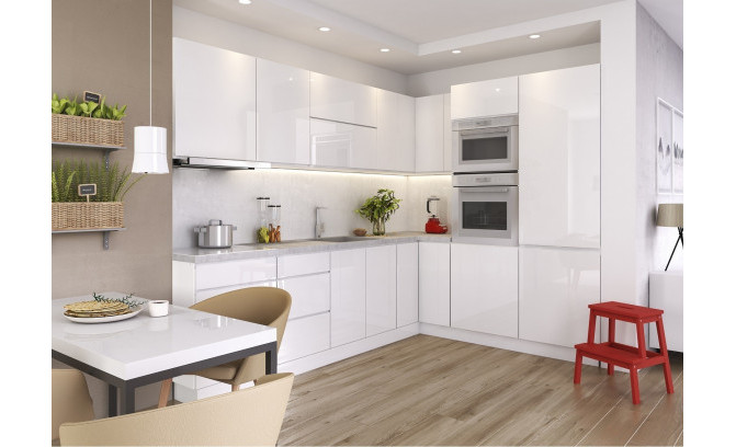 Sienas skapis Vegas White UHOW 60