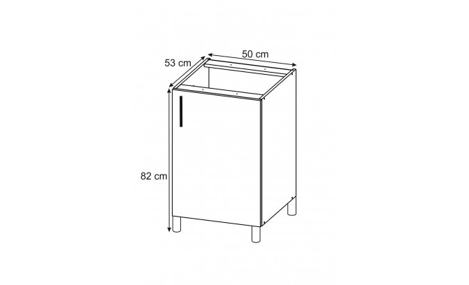 Apmales akmens Luna White PO 50