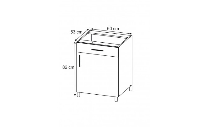 Apmales akmens Luna White PSZ 60/1