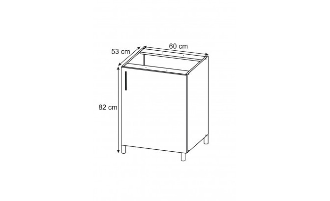 Apmales akmens Luna White PO 60