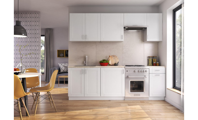 PAKARĒTAIS KABINETS UHOW 40 MILANO BIANCO