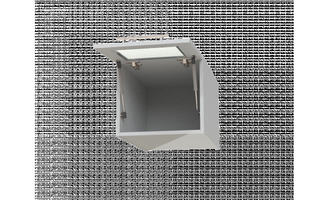 Ledusskapja adapteris TUPOW 40 MILANO BIANCO