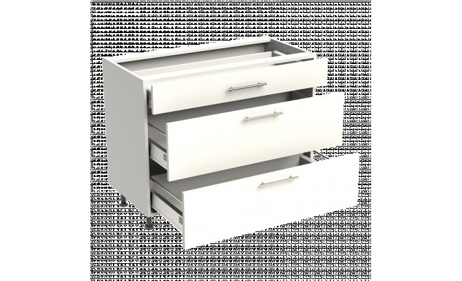 Тумба PSZ 100/3 MILANO NUBE