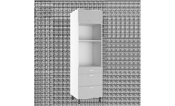 Высокий кухонный шкаф TSZPM 60 MILANO NUBE