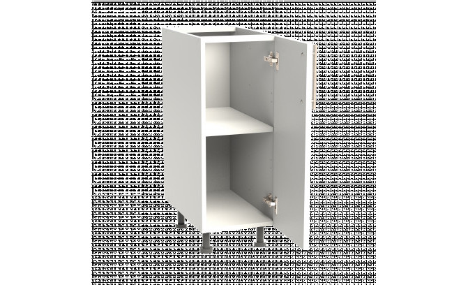 Apakšējais virtuves skapis PO 30 VEGAS GREY METALIC