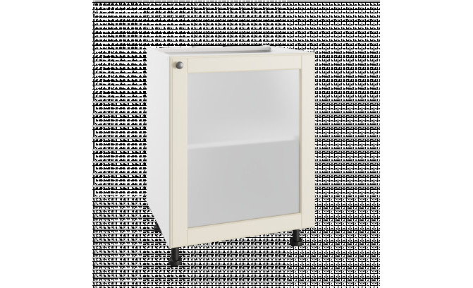 Apakšējais virtuves skapis POW 60 RUKA CREAM MAT