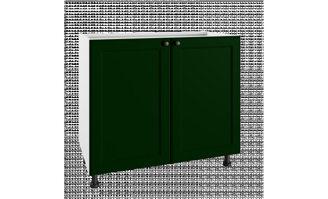 Apakšējais virtuves skapis PO 90/2 ASTI VERDE SUPER MAT