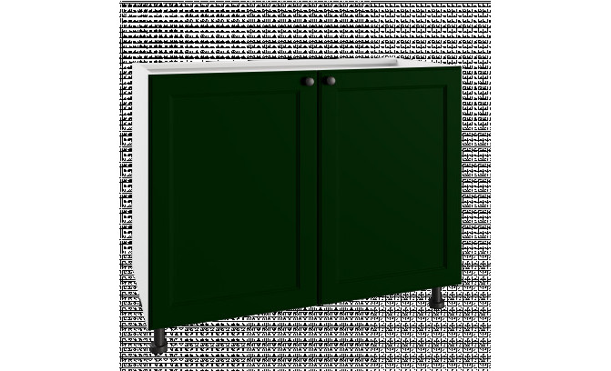 Apakšējais virtuves skapis PO 100/2 ASTI VERDE SUPER MAT
